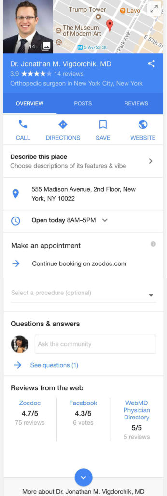 Google my business questions and answers new feature 2017